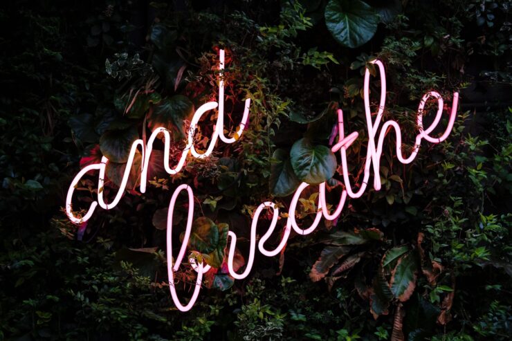 one breathe at a time, conscious breathing